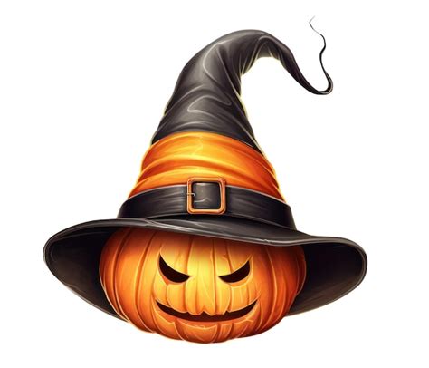 Creating a mesmerizing centerpiece: a shining pumpkin with a witch hat